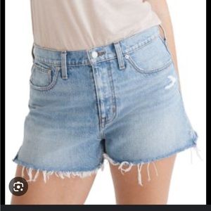 Madewell denim shorts